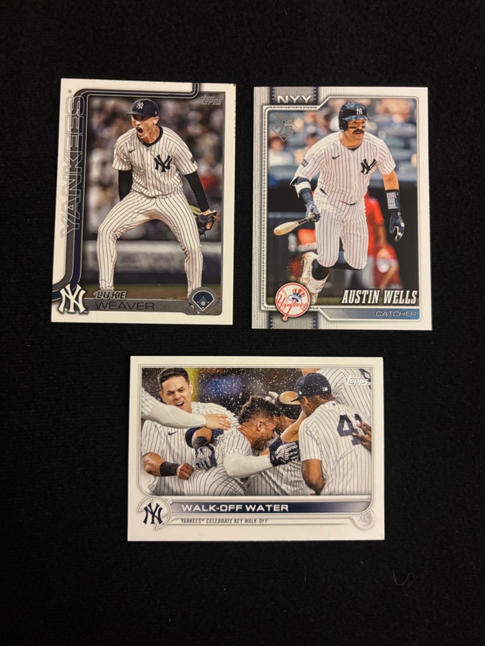 Topps Yankees Player Card Set - White & Navy